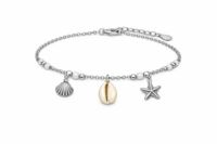 Shell-and-Bead Anklet