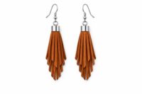 Suede Fringe Earrings