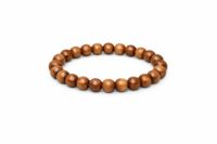 Wooden Bead Stretch Bracelet