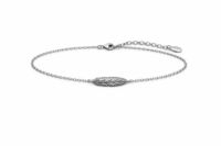 Feather Charm Bracelet