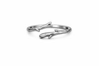 Branch-Shaped Metal Ring