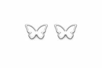 Butterfly Silhouette Earrings